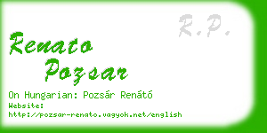 renato pozsar business card